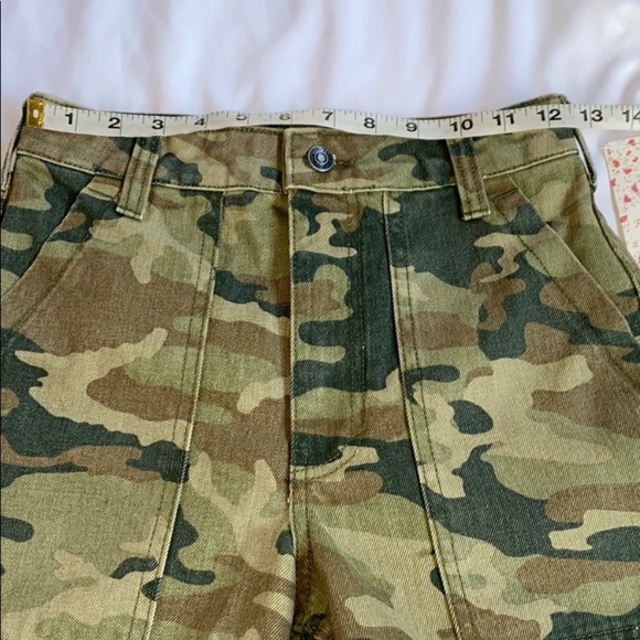 Free People REMY Comouflage Pant Sz 25 - Picture 4 of 10